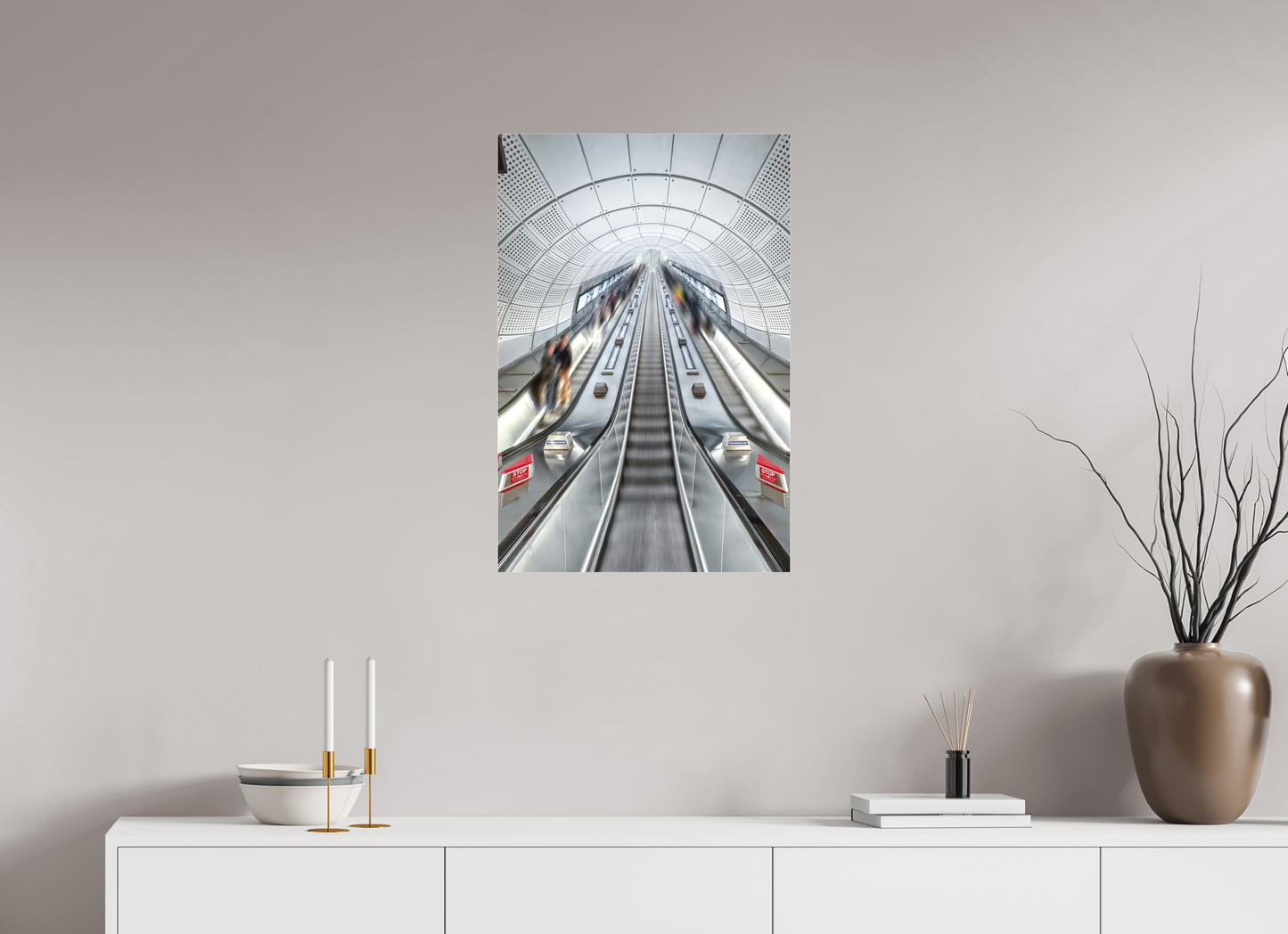 50 x 75 cm, Fine Art Acrylglas Matt Farrington #1 London