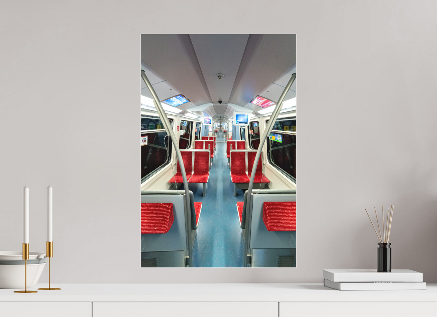 40 x 60 cm, Fine Art Acrylglas Matt HAM #1 Hamburg