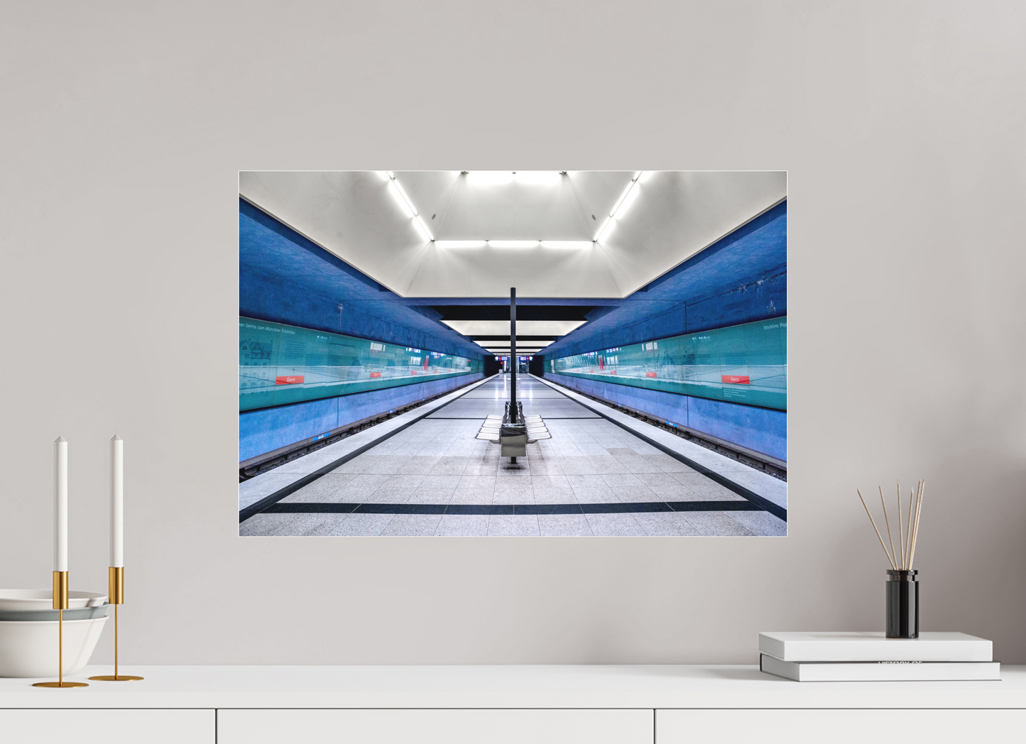 60 x 40 cm, Fine Art Acrylglas Matt Gern #1 München