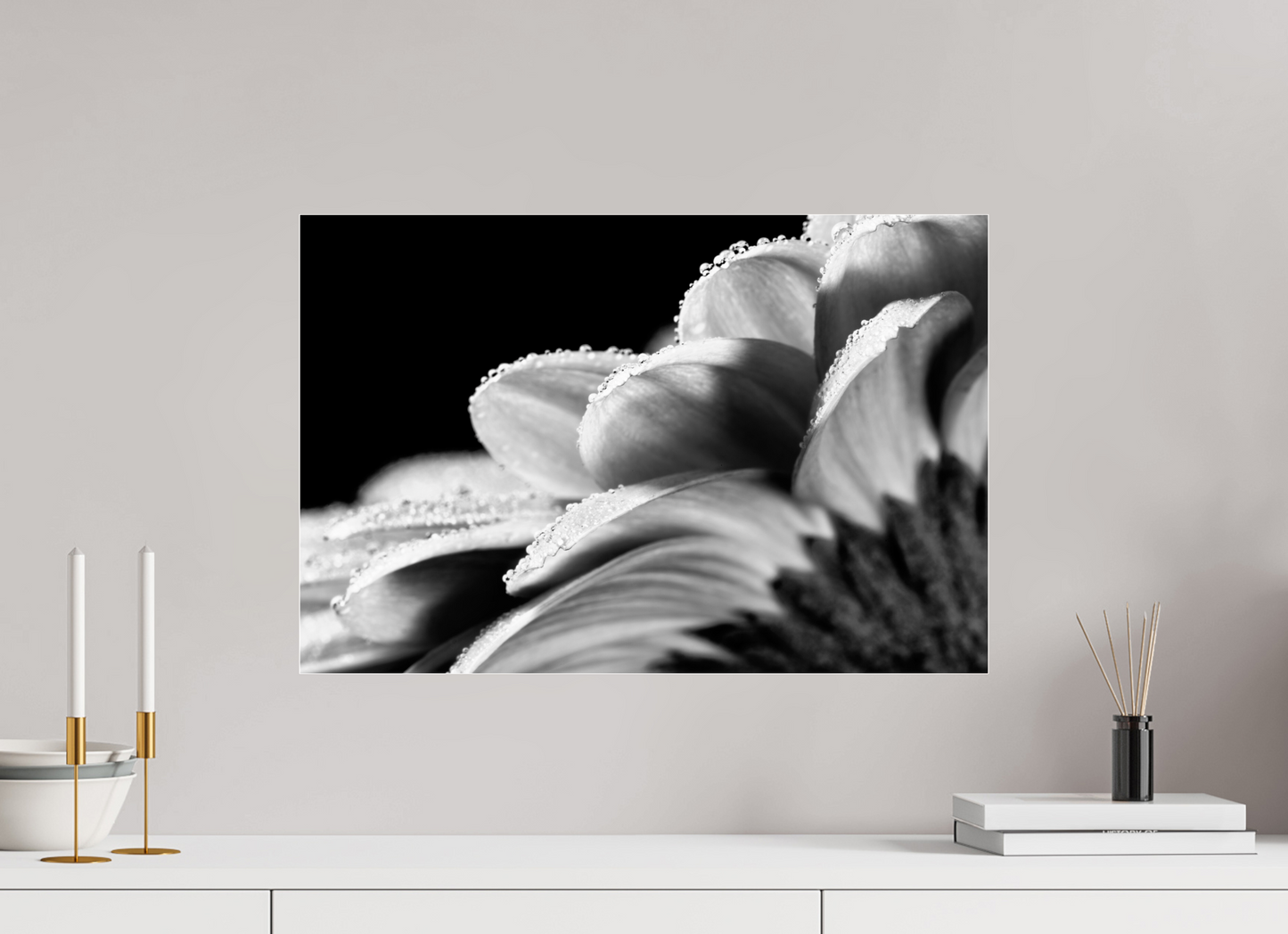 60 x 40 cm, Glänzender Foto-Abzug Acrylglas Gerbera_04