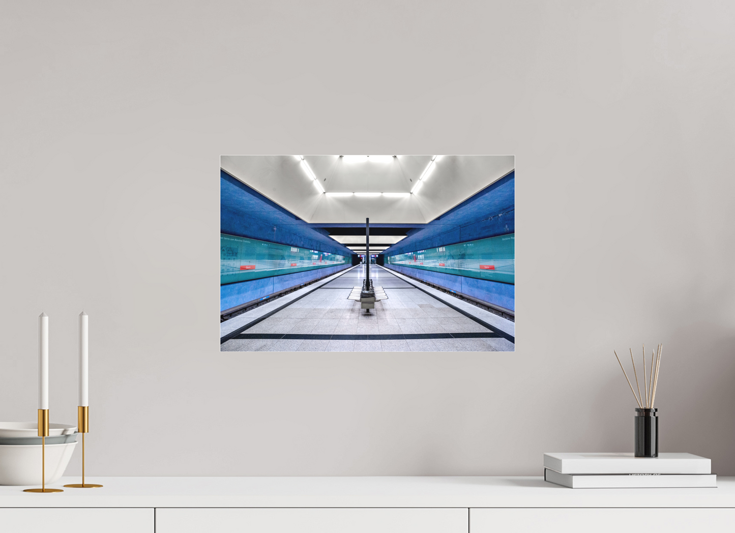 45 x 30 cm, Fine Art Acrylglas Matt Gern #1 München