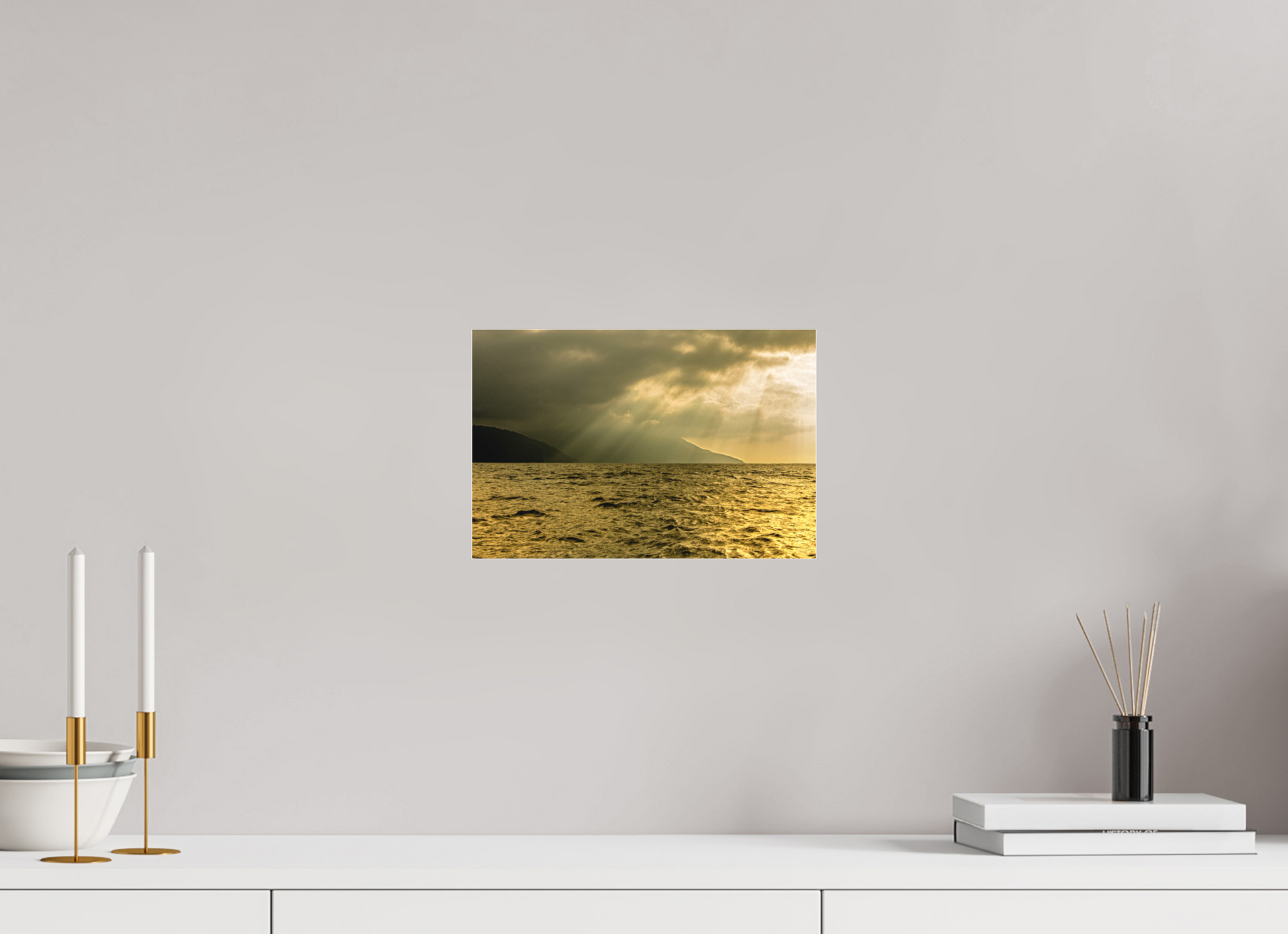 30 x 20 cm, Fine Art Acrylglas Matt Canal de São Sebastião - Ilhabela - SP