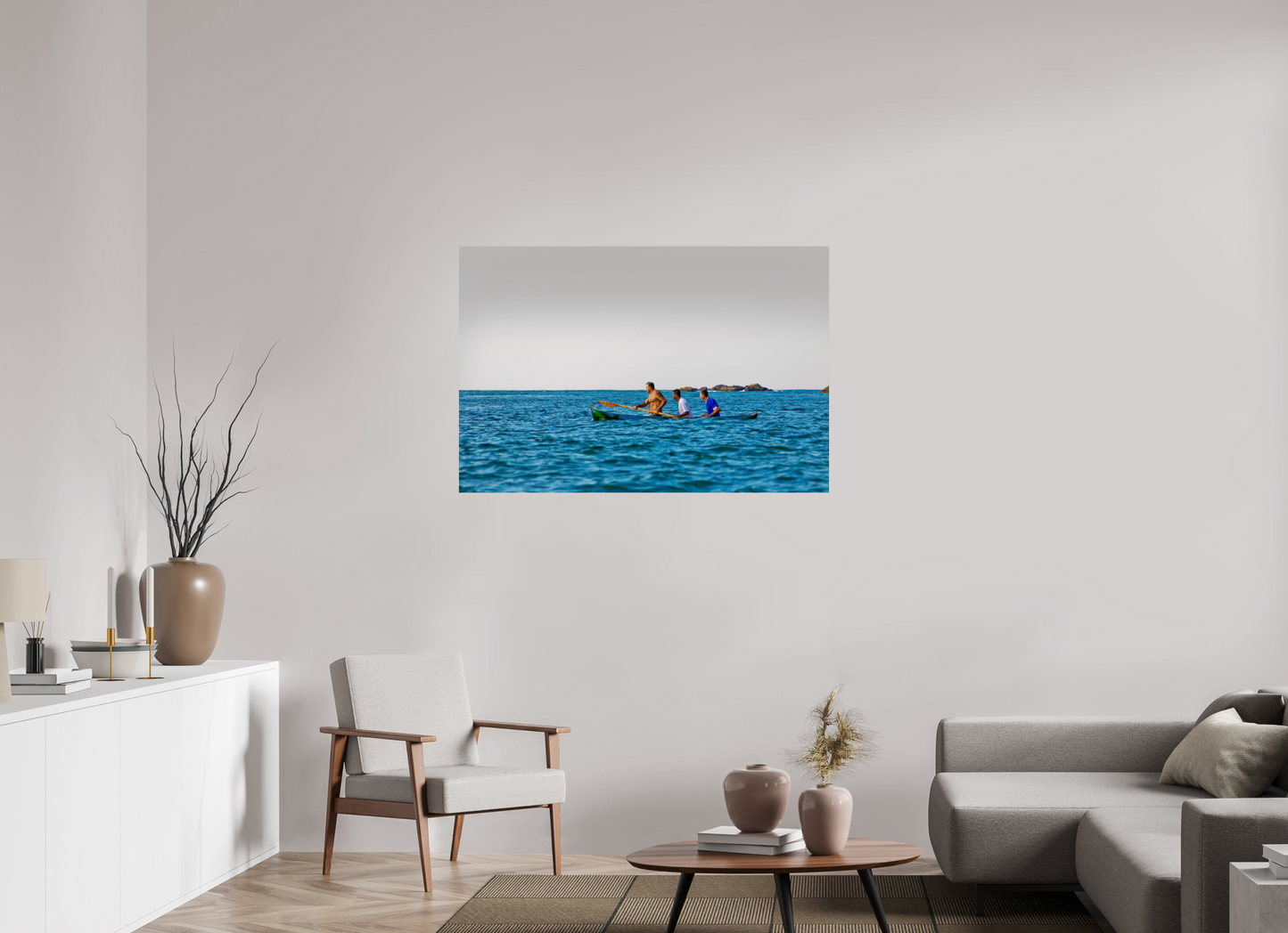 120 x 80 cm, Fine Art Print auf Alu-Dibond ohne Aufhang Ilha Vitória - Ilhabela - SP#2