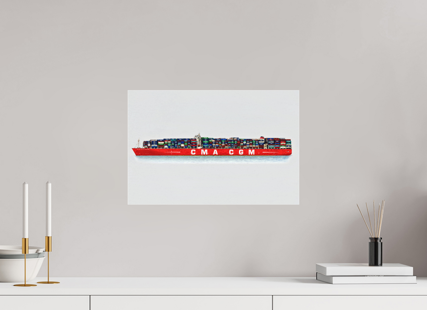 45 x 30 cm, Fine Art Acrylglas Matt Amerigo_Vespucci