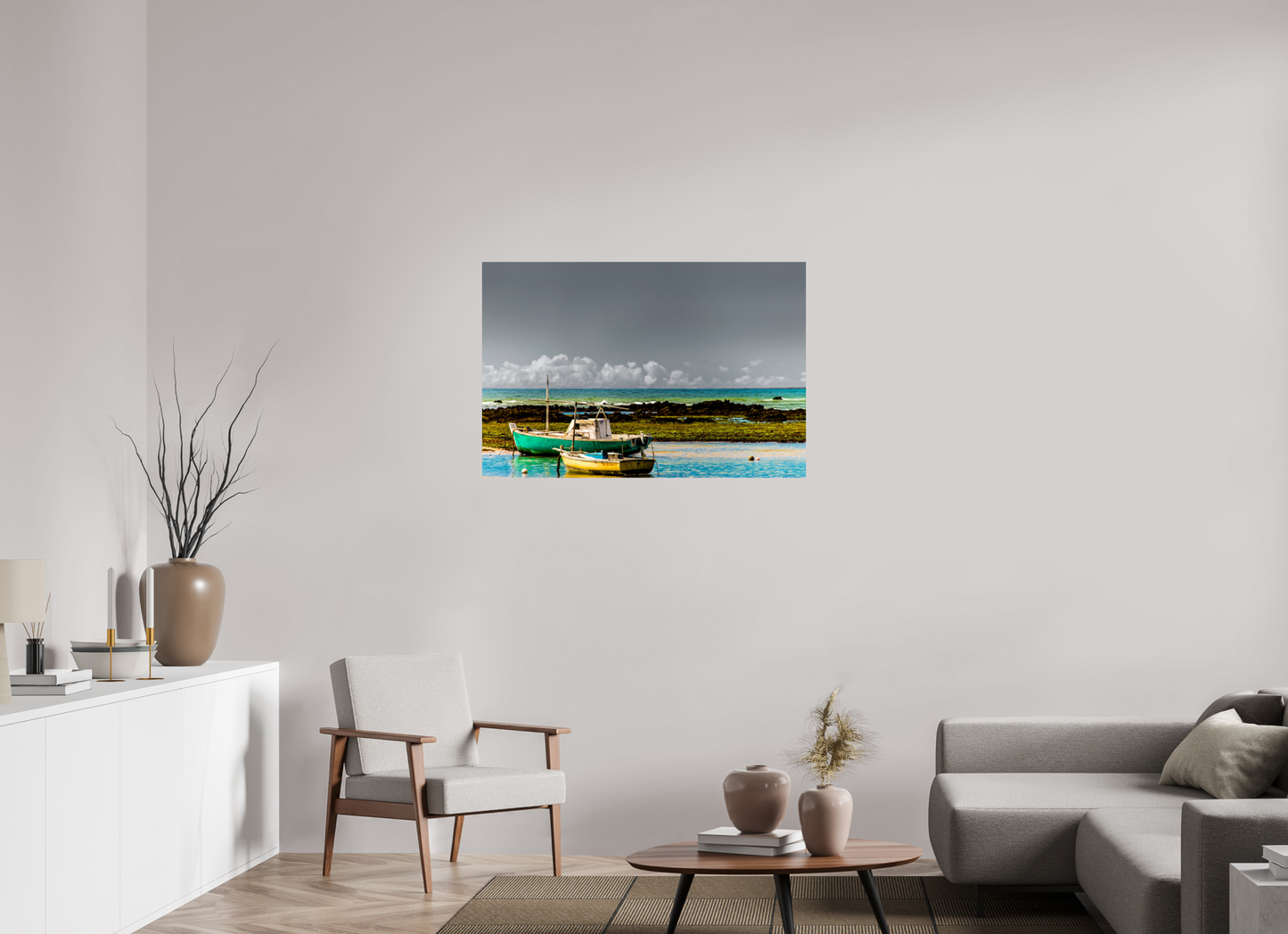 105 x 70 cm, Fine Art Print auf Alu-Dibond ohne Aufhang Itapuã - Salvador - BA