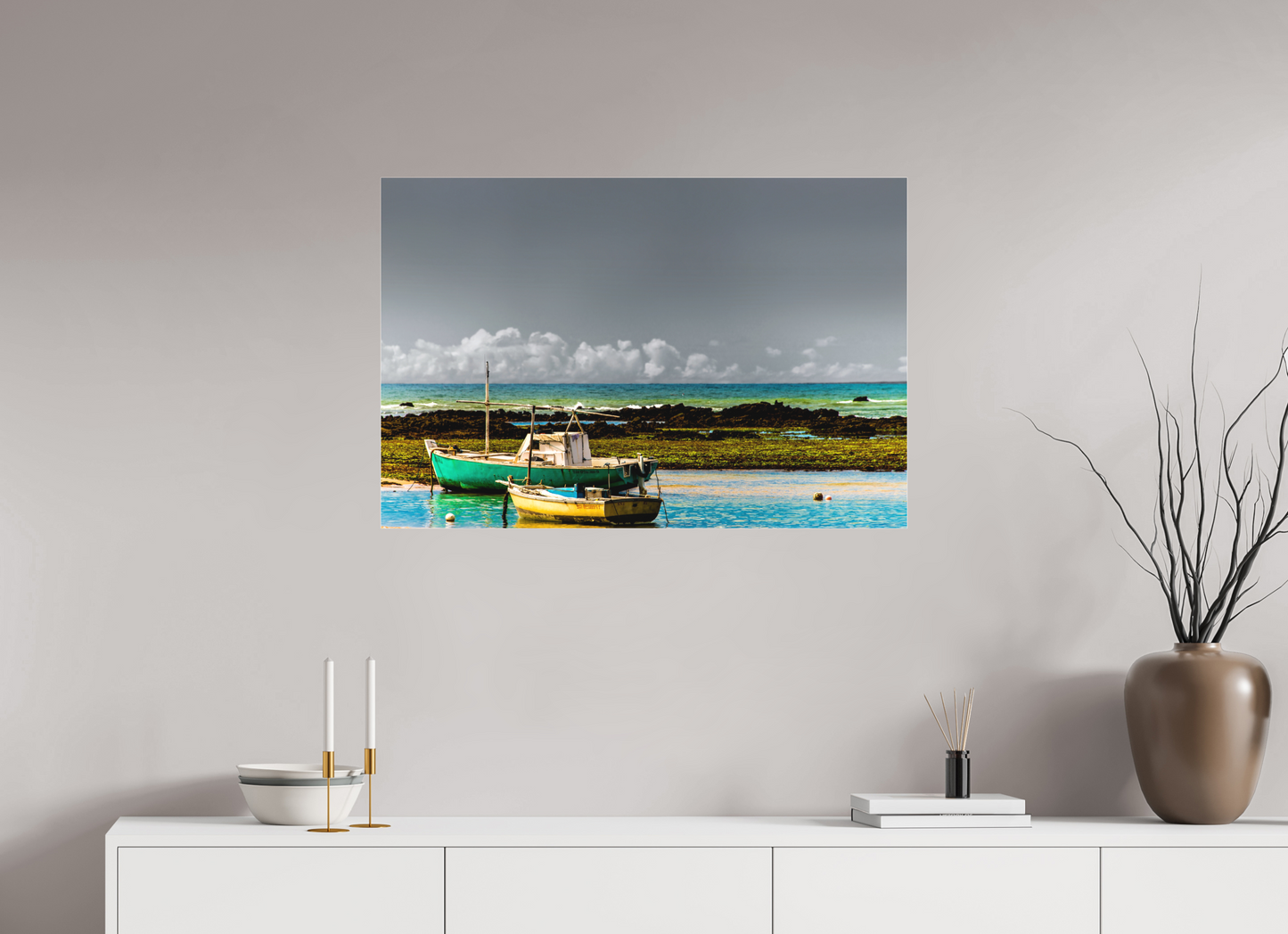 90 x 60 cm, Fine Art Acrylglas Matt Itapuã - Salvador - BA