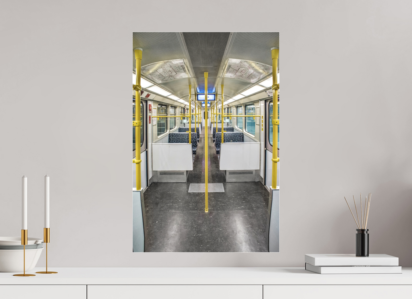 40 x 60 cm, Fine Art Acrylglas Matt BER #1 Berlin