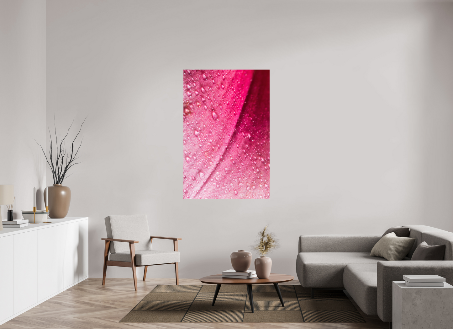 100 x 150 cm, ChromaLuxe HD Metal Print Lilie_04