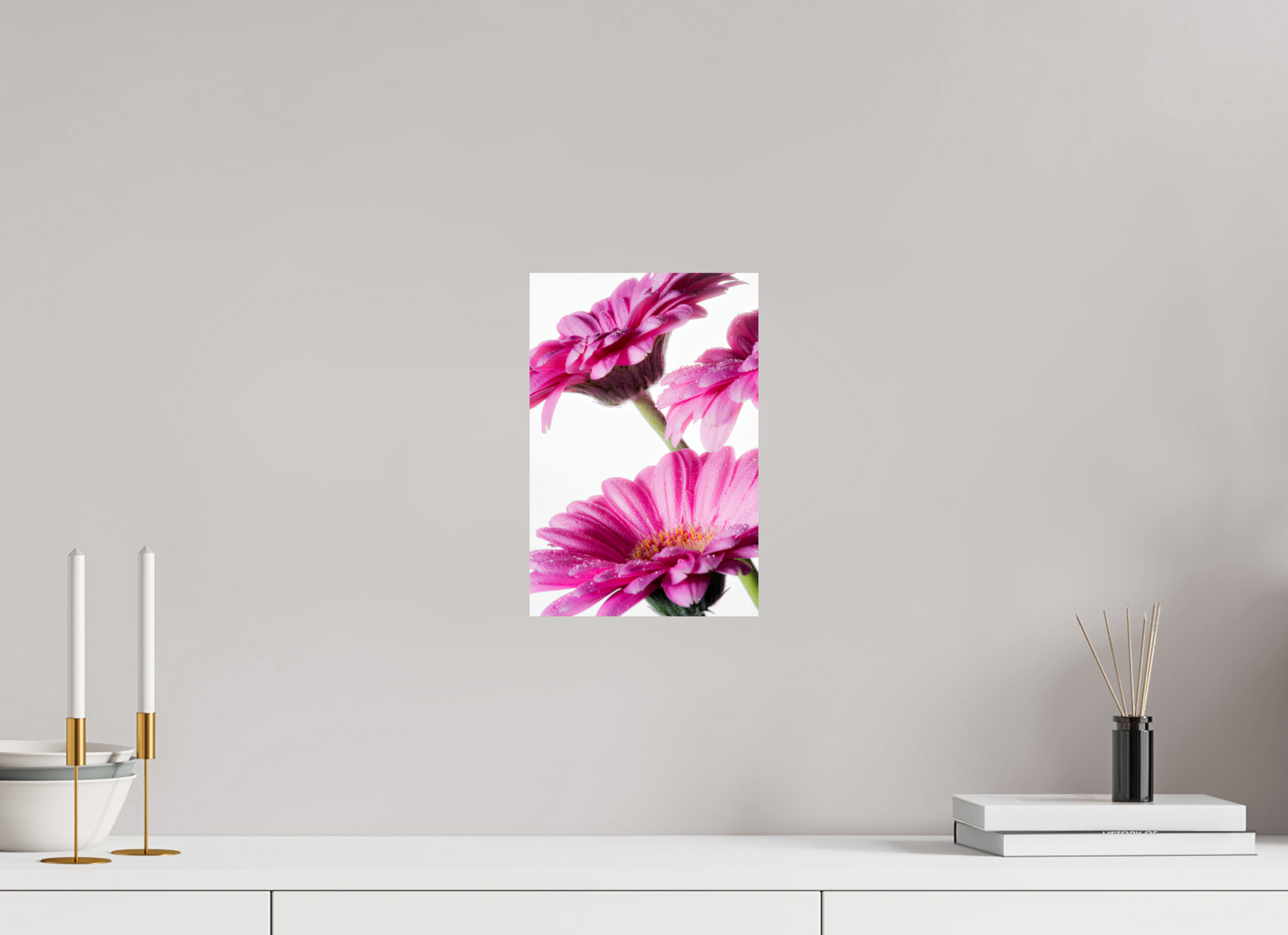 20 x 30 cm, ChromaLuxe HD Metal Print Gerbera_07