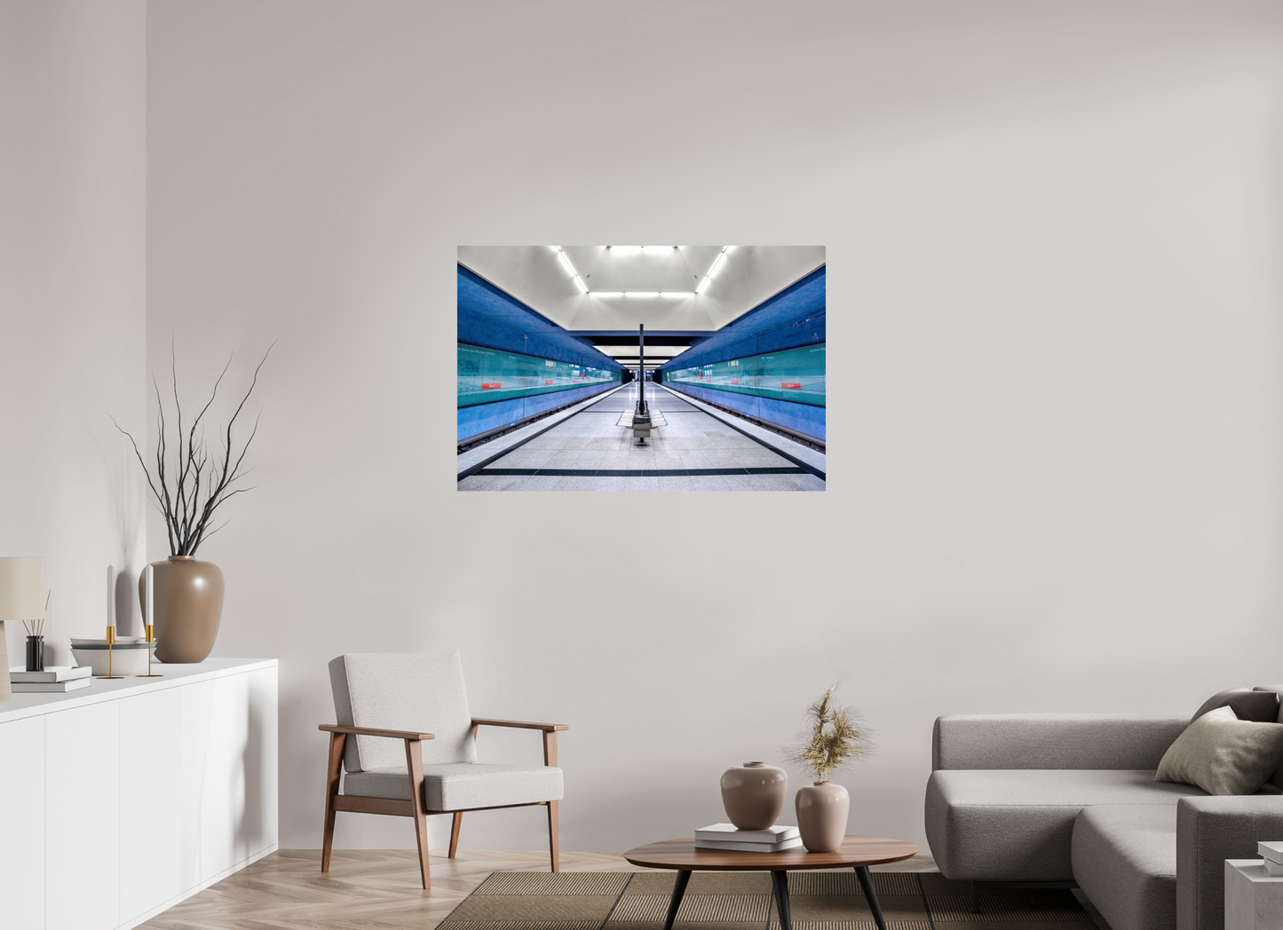 120 x 80 cm, Fine Art Print Metallic Edition Gern #1 München