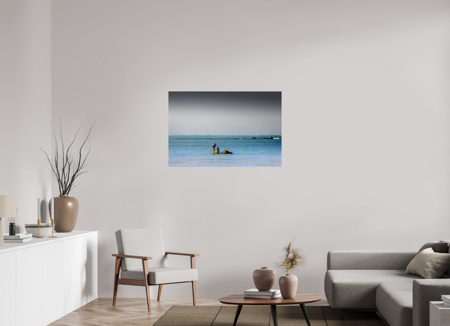 105 x 70 cm, Fine Art Print auf Alu-Dibond ohne Aufhang Cabo Branco - João Pessoa - PB