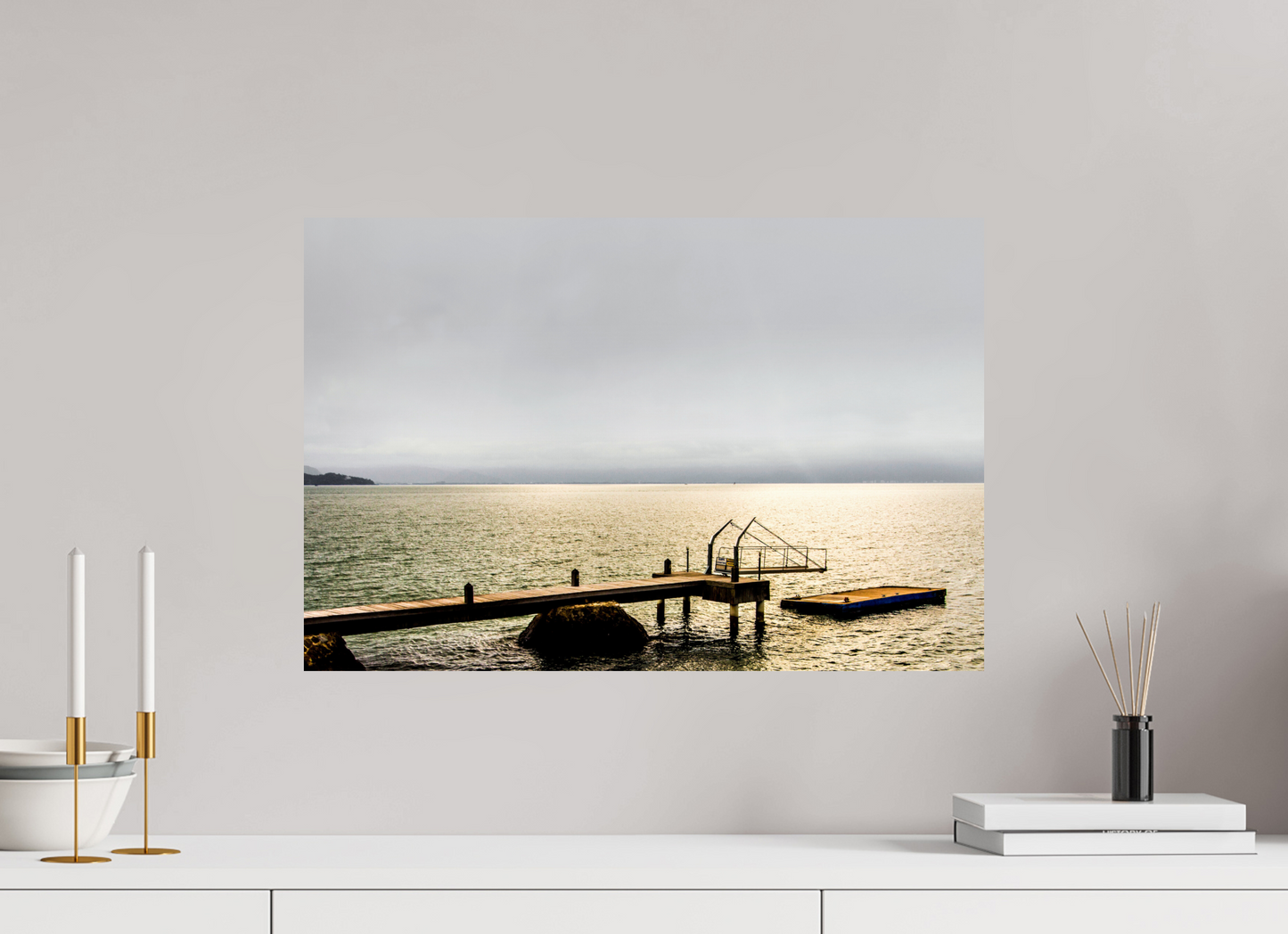 60 x 40 cm, Fine Art Print auf Alu-Dibond ohne Aufhang 027-Praia do Pinto - Ilhabela - SP