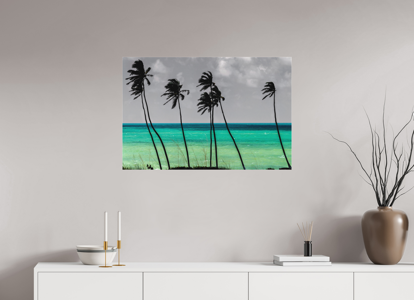 90 x 60 cm, Fine Art Acrylglas Matt Farol de Mãe Luiza - Natal - RN