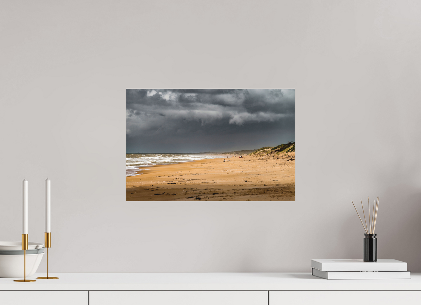 45 x 30 cm, Fine Art Acrylglas Matt Trilha do Pescador - Conceição Da Barra - ES