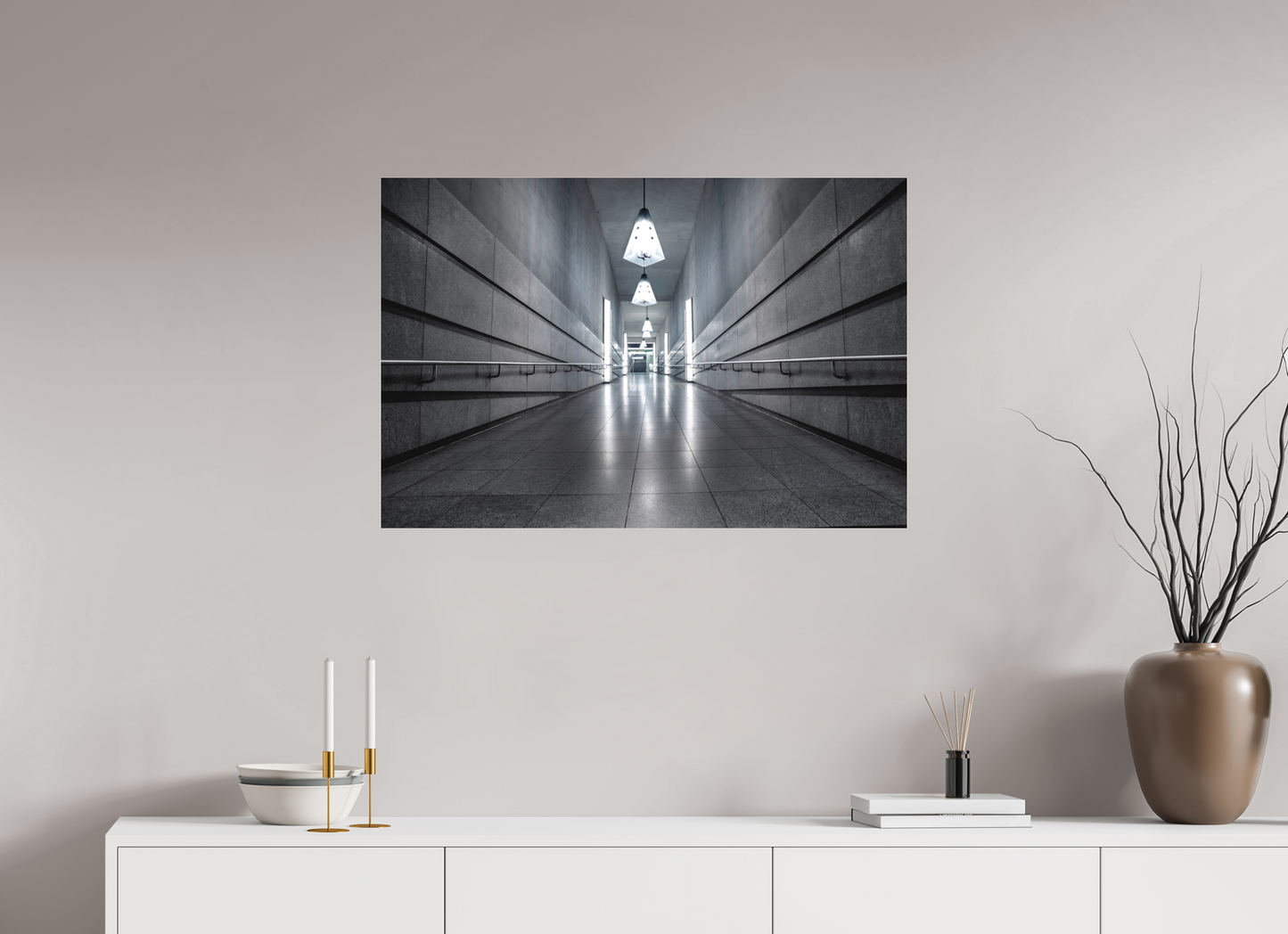 90 x 60 cm, Fine Art Acrylglas Matt Candidplatz #3 München