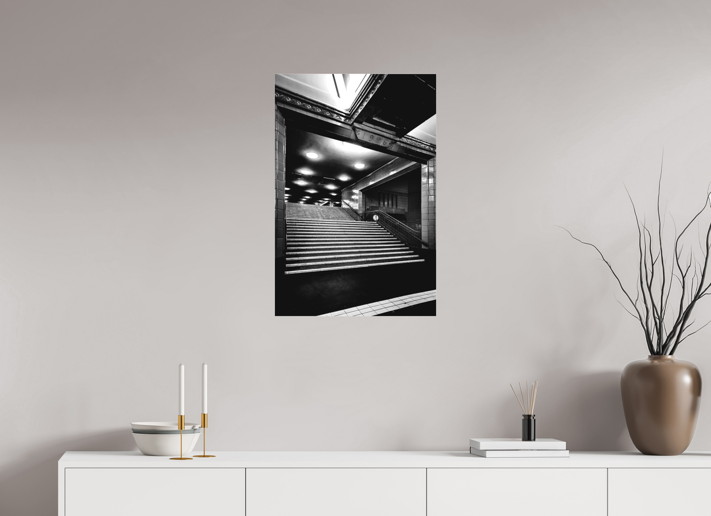 50 x 75 cm, Fine Art Acrylglas Matt Hermannsplatz #5 Berlin