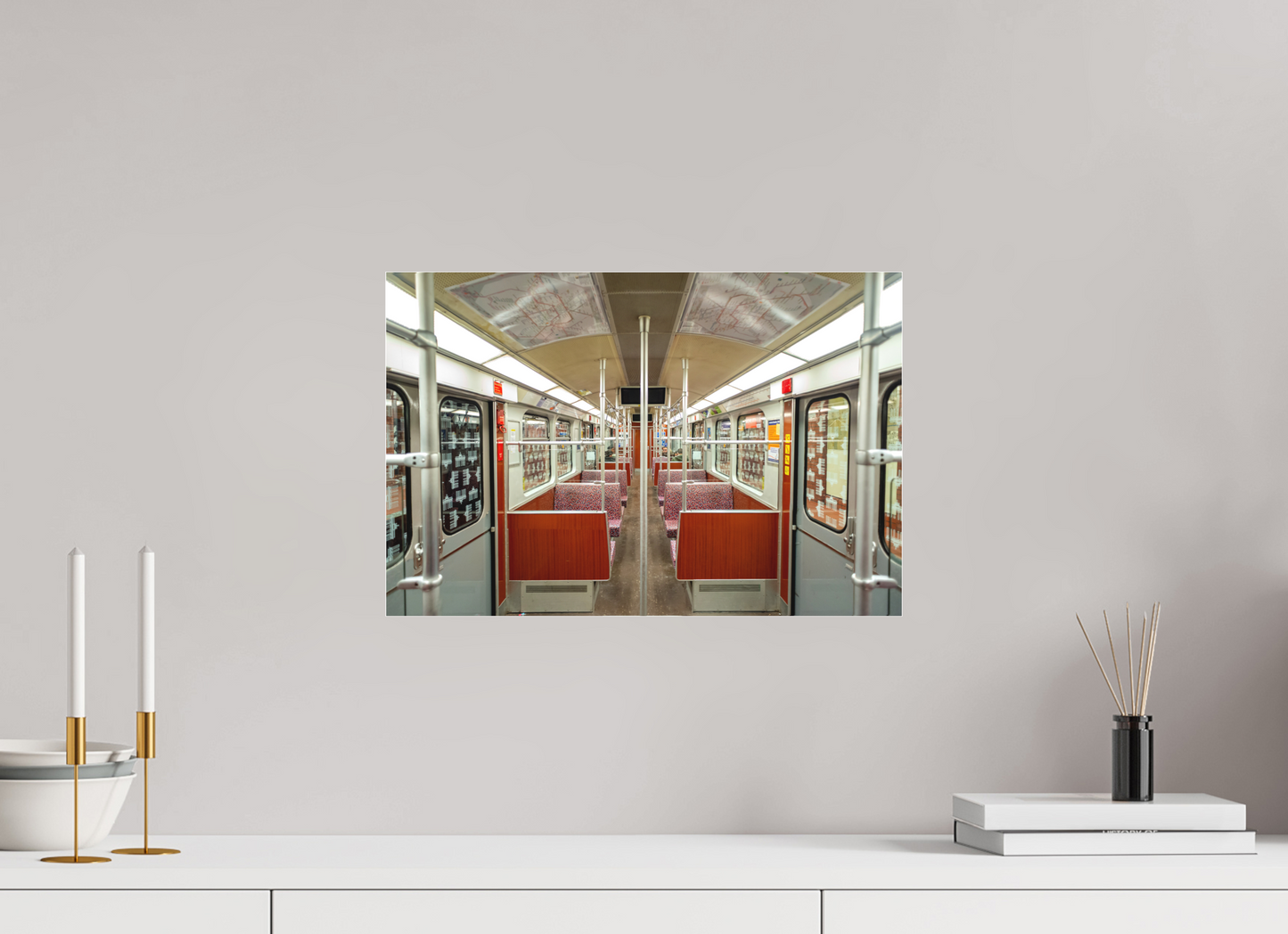 45 x 30 cm, Fine Art Acrylglas Matt BER #2 Berlin