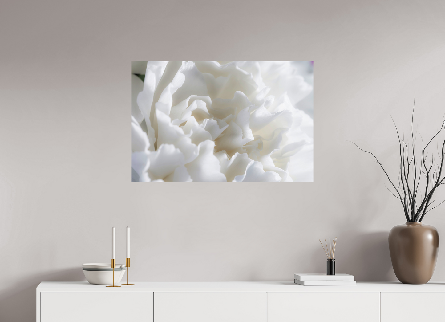 90 x 60 cm, Fine Art Print Baryta auf Alu-Dibond Nelke_01