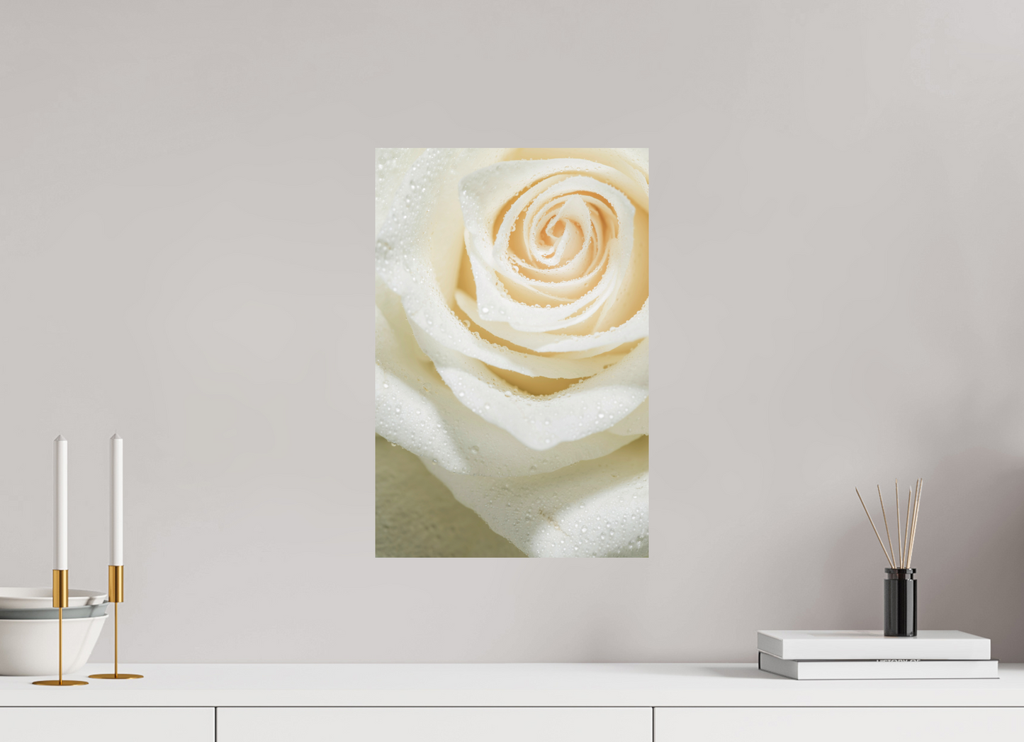 30 x 45 cm, Fine Art Print Baryta auf Alu-Dibond Rose_03