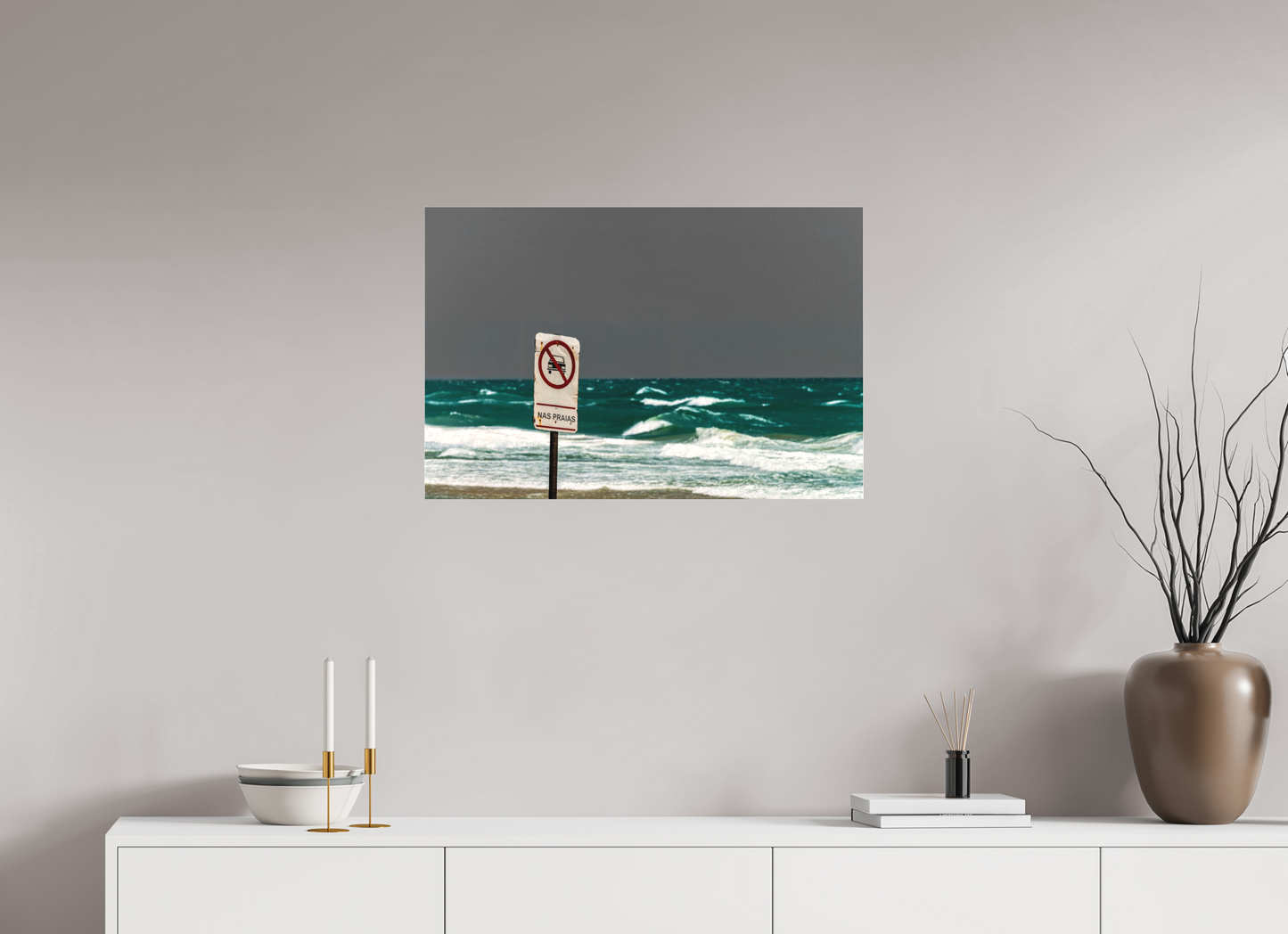 75 x 50 cm, Fine Art Acrylglas Matt Prainha - Aquiraz - CE