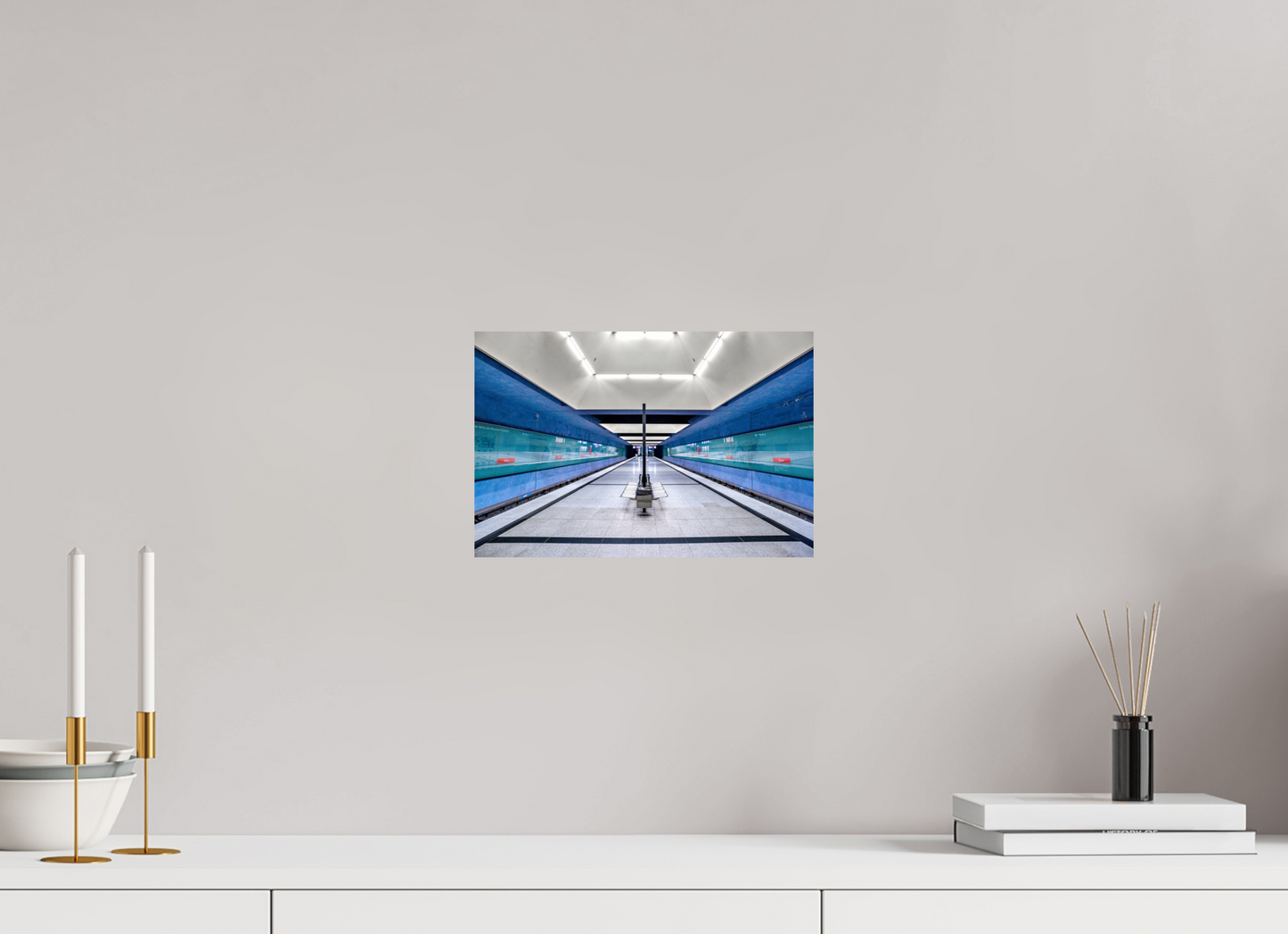 30 x 20 cm, Fine Art Print Metallic Edition Gern #1 München