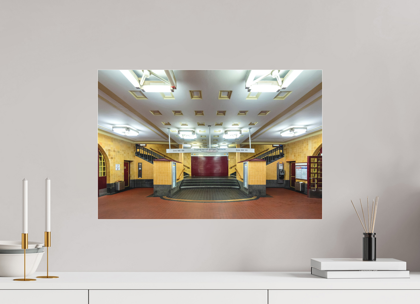 60 x 40 cm, Fine Art Acrylglas Matt Mundsburg #1 Hamburg