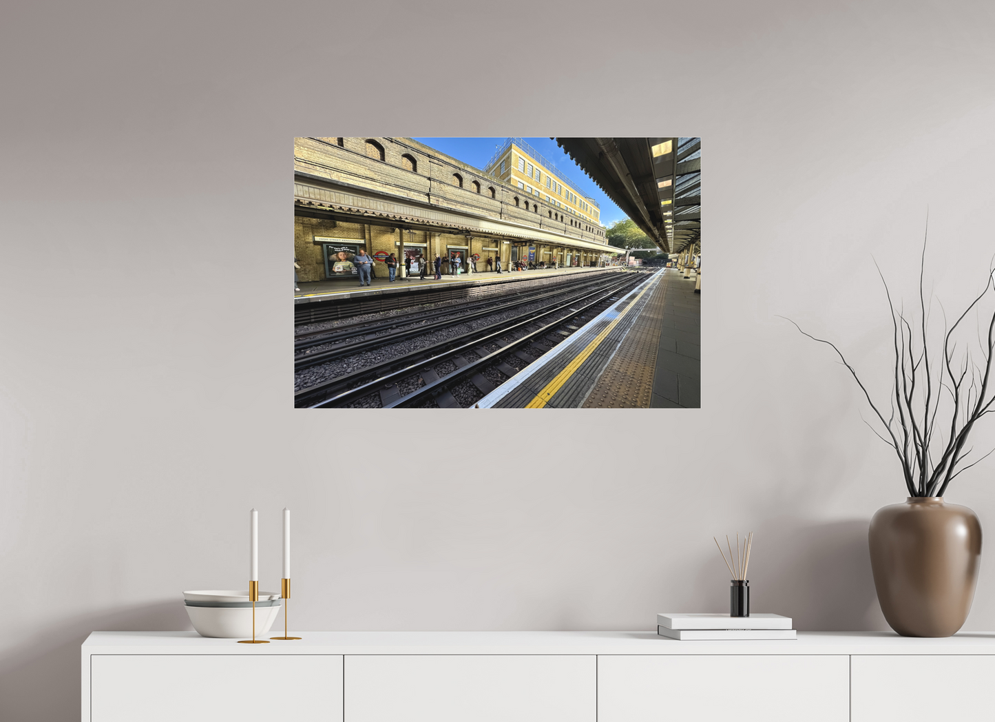 90 x 60 cm, Fine Art Acrylglas Matt Brandenburger-Tor- #2 Berlin