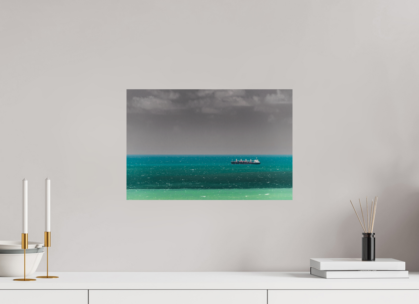 45 x 30 cm, Fine Art Print auf Alu-Dibond ohne Aufhang Centro Histórico - Olinda - PE