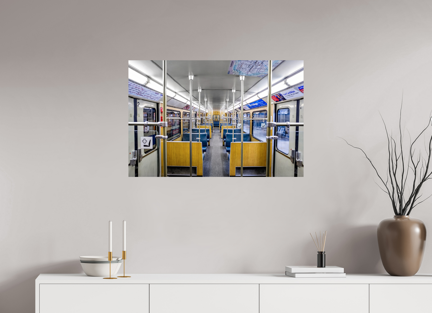 90 x 60 cm, Fine Art Print Metallic Edition MUC #1