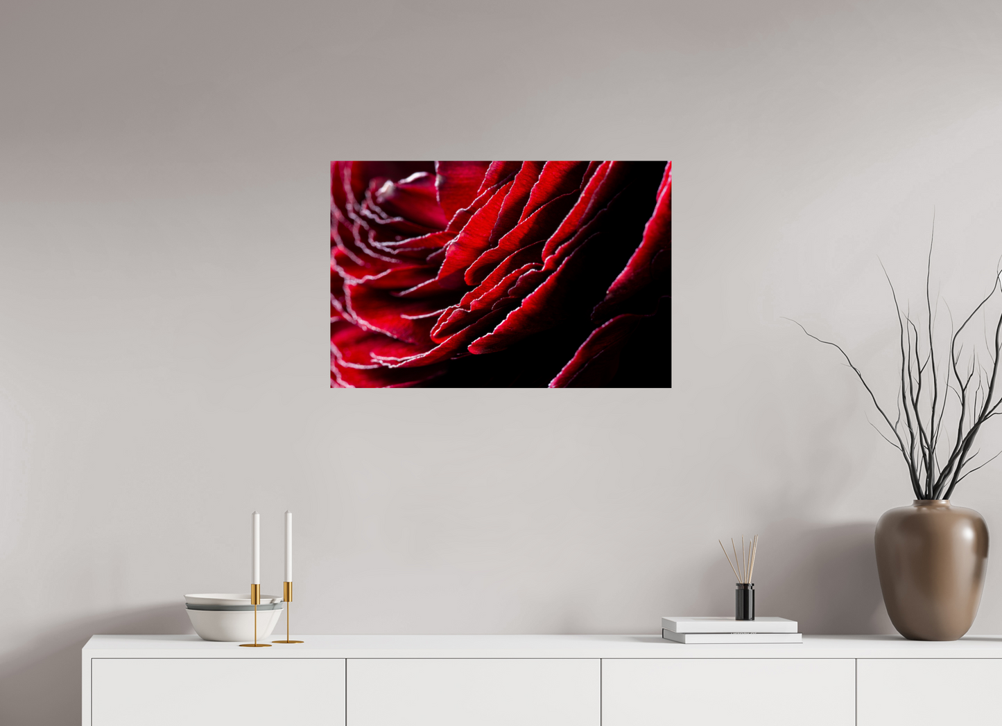 75 x 50 cm, Fine Art Print Baryta auf Alu-Dibond Rose_12