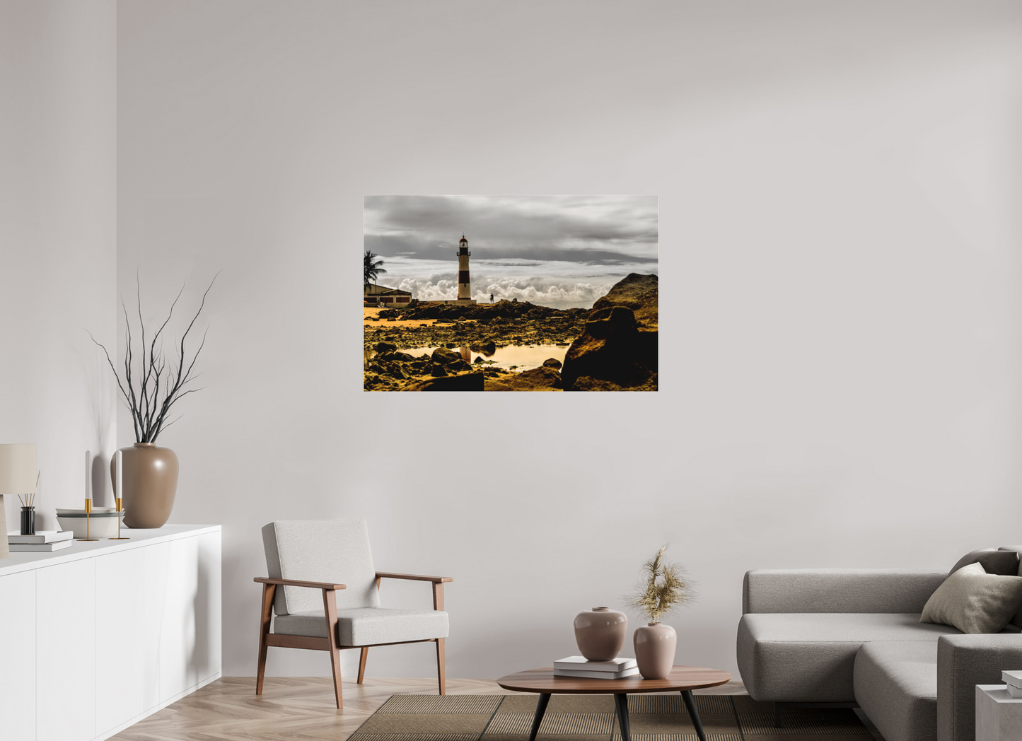 120 x 80 cm, Fine Art Acrylglas Matt Farol de Itapoã - Salvador - BA