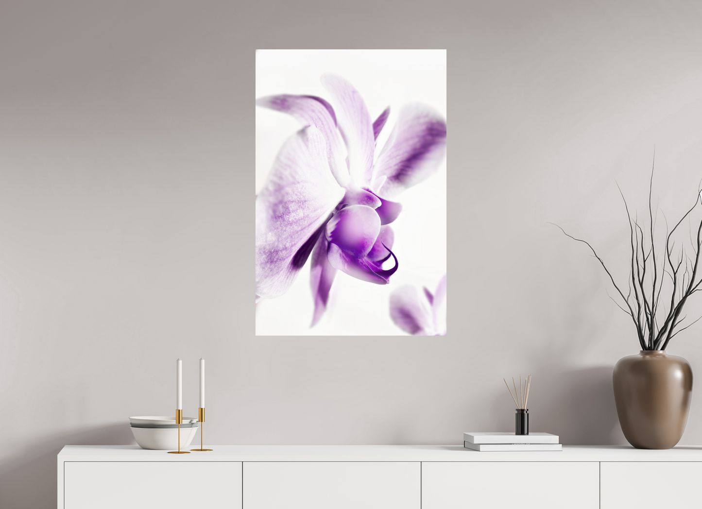 60 x 90 cm, ChromaLuxe HD Metal Print Phalaenopsis-03
