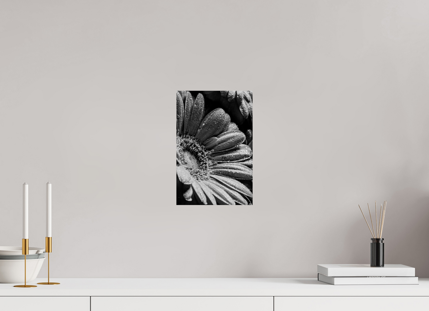 20 x 30 cm, ChromaLuxe HD Metal Print Gerbera_01
