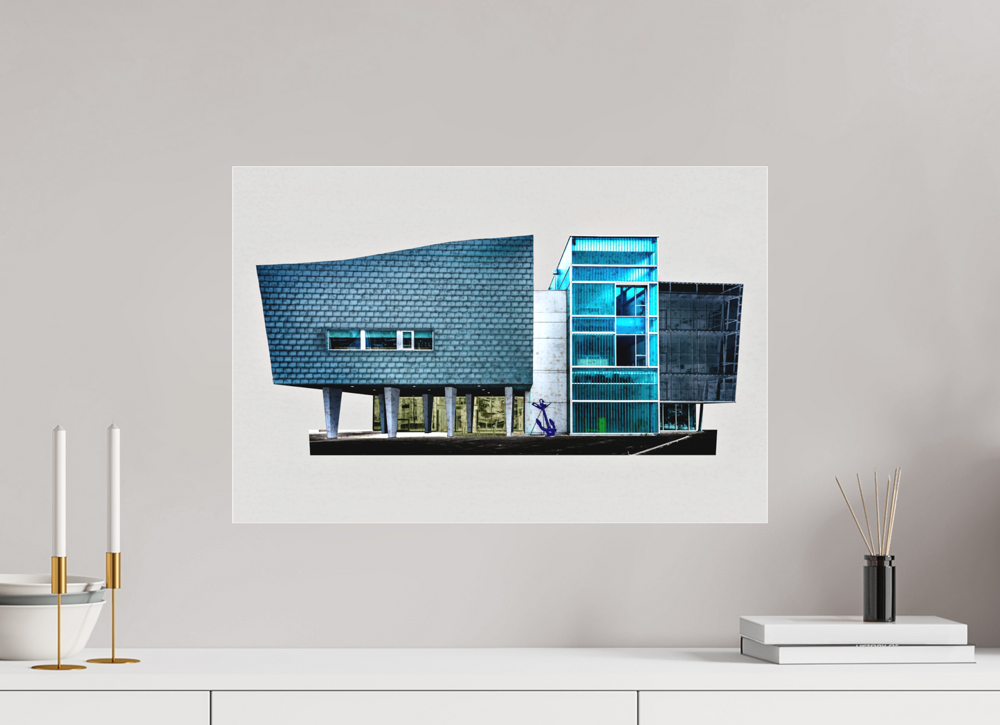 60 x 40 cm, Fine Art Acrylglas Matt The_Anchor