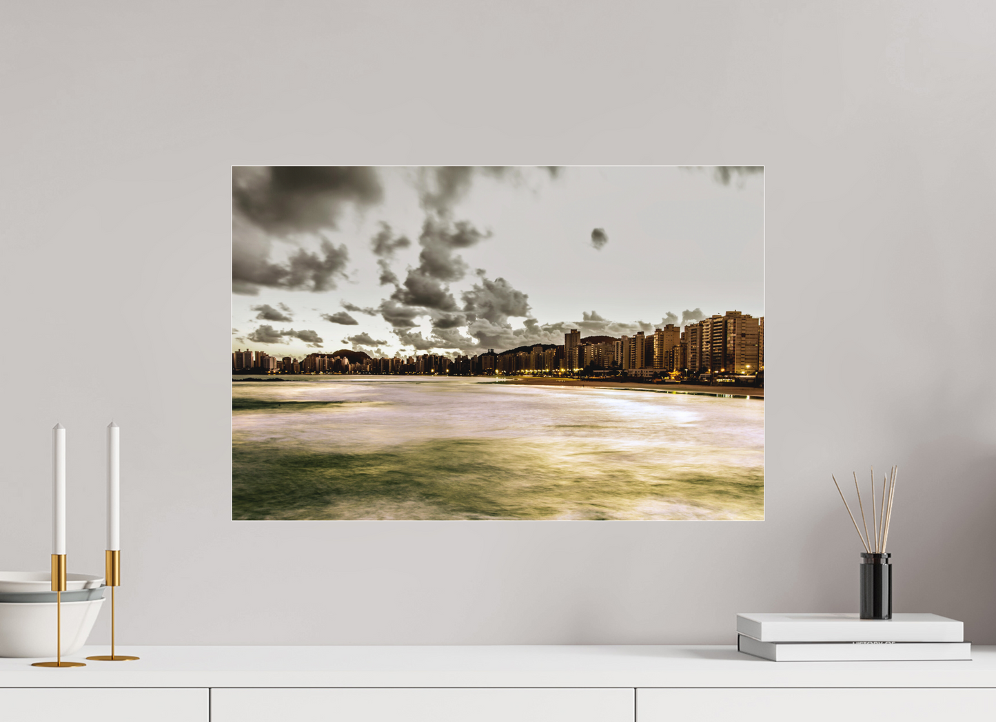 60 x 40 cm, Fine Art Acrylglas Matt Pitangueiras - Guarujá - SP #2