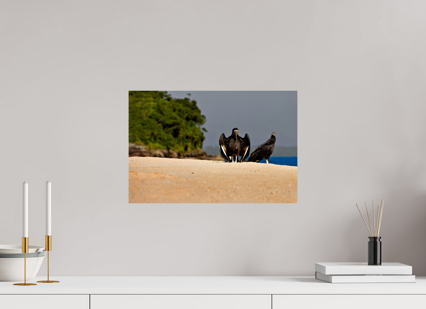 45 x 30 cm, Fine Art Print auf Alu-Dibond ohne Aufhang As Ilhas - Caraguatatuba - SP