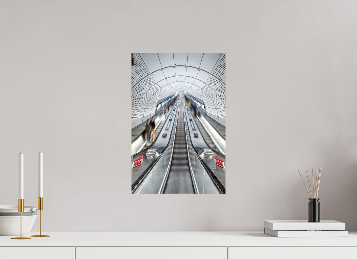 30 x 45 cm, Fine Art Print Metallic Edition Farrington #1 London