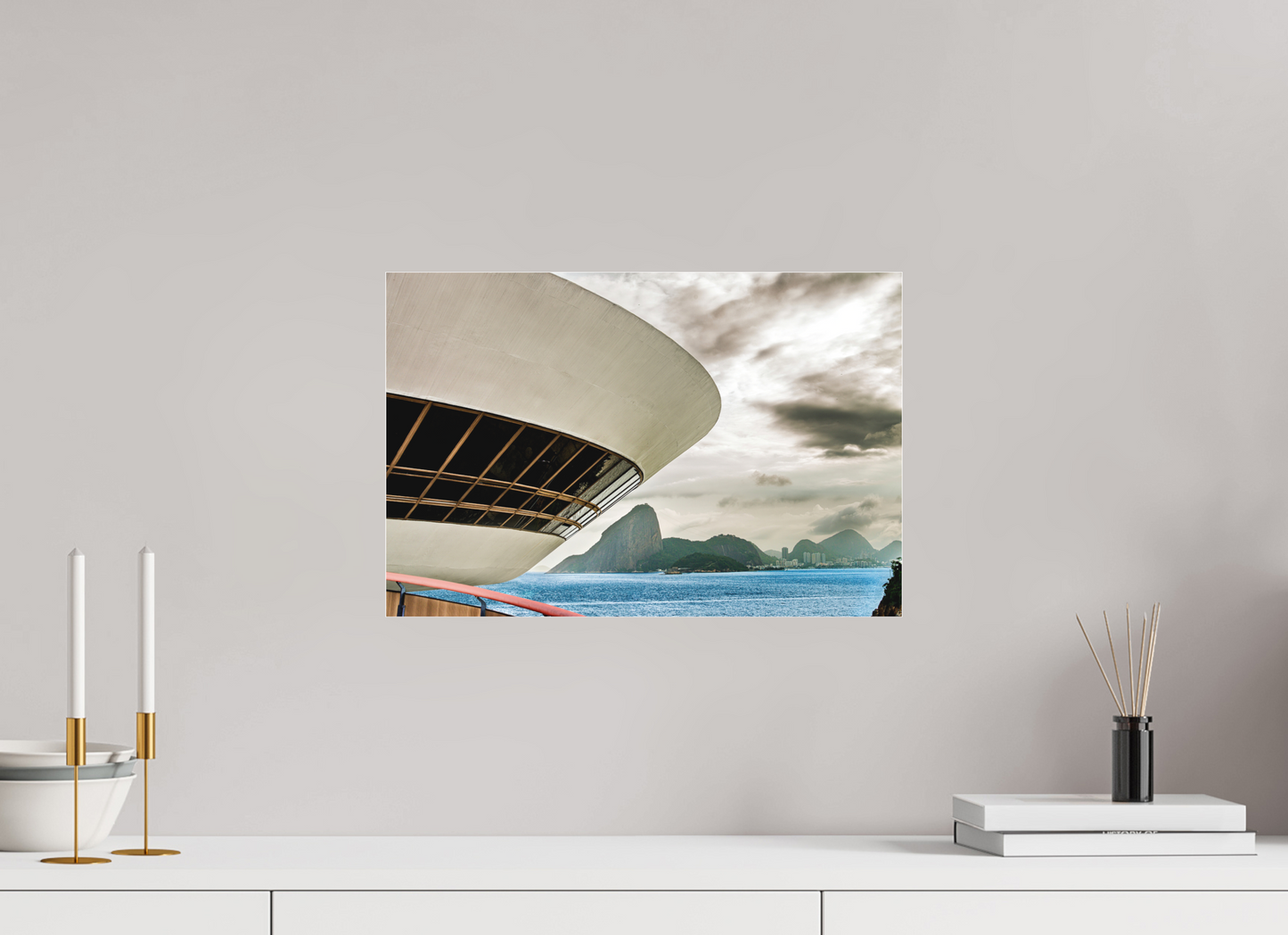 45 x 30 cm, Fine Art Acrylglas Matt Niterói - Rio de Janeiro - RJ