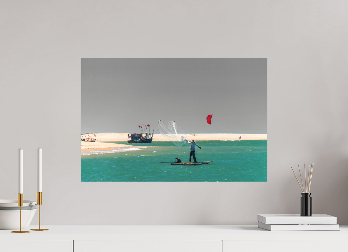 60 x 40 cm, Fine Art Acrylglas Matt Barra Nova - Cascavel - CE