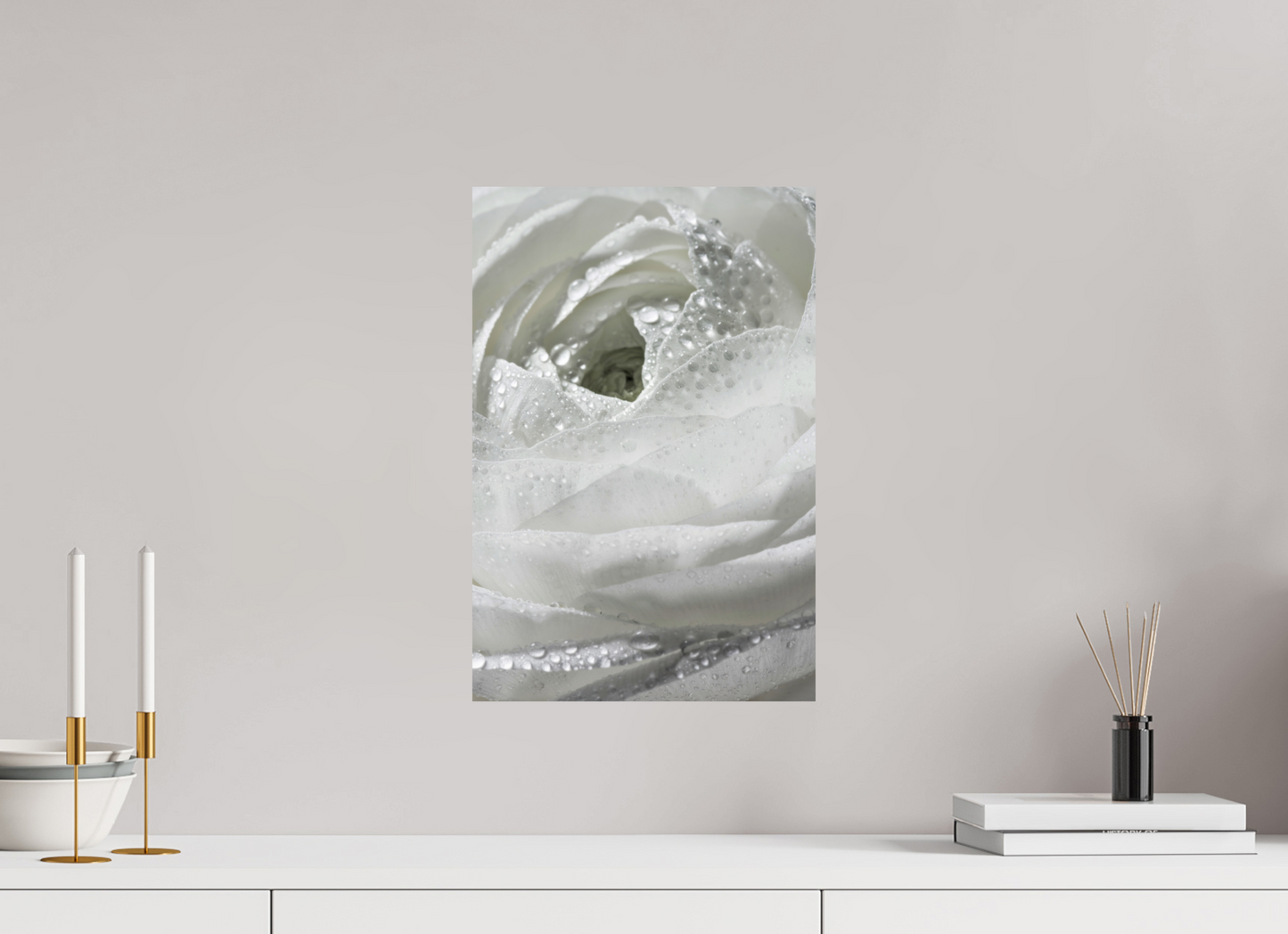 30 x 45 cm, ChromaLuxe HD Metal Print Rose_04