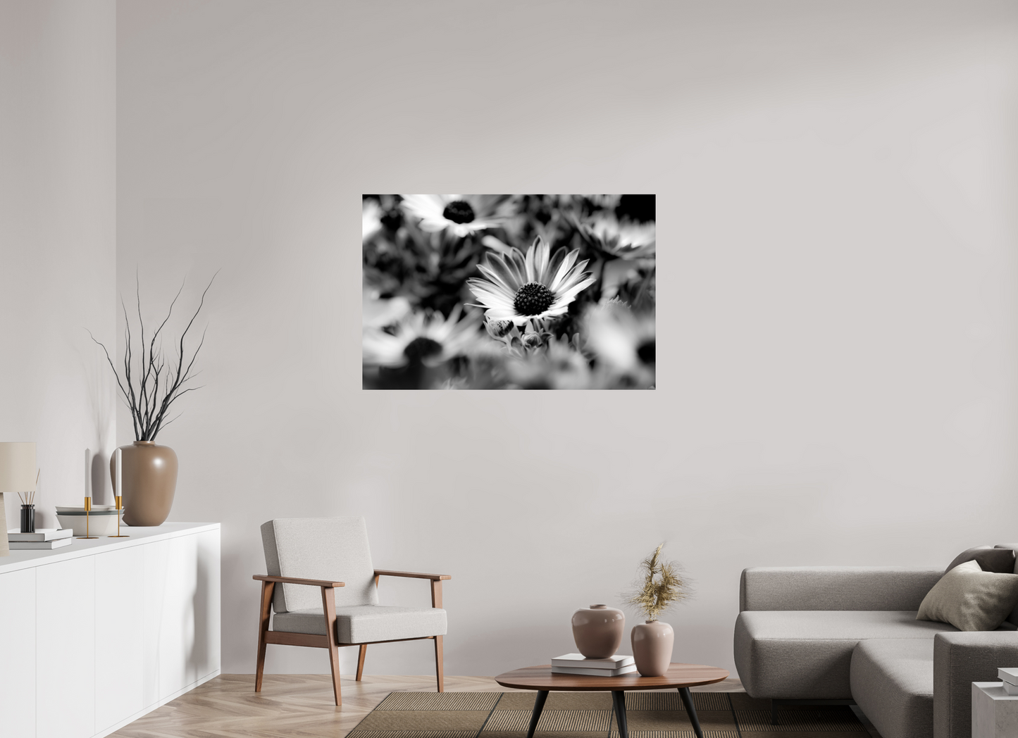 120 x 80 cm, ChromaLuxe HD Metal Print Kapmargerite_04