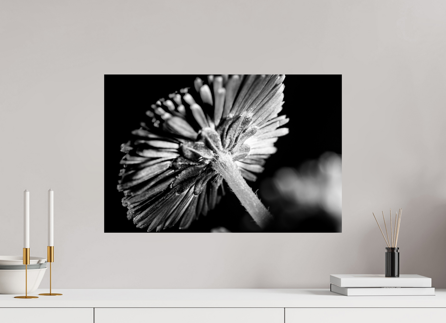 60 x 40 cm, ChromaLuxe HD Metal Print Aster-004