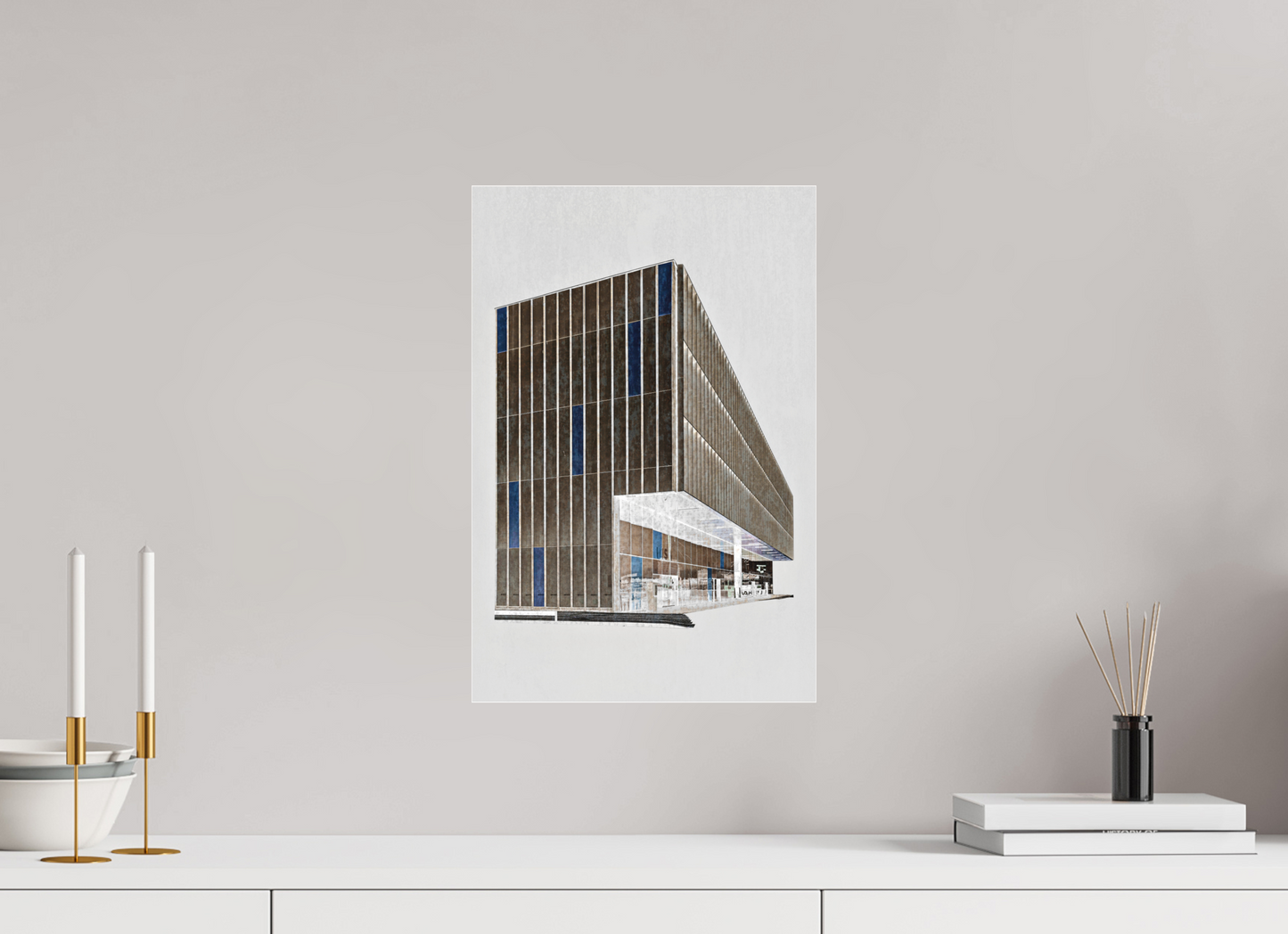 30 x 45 cm, Fine Art Acrylglas Matt In _perspective
