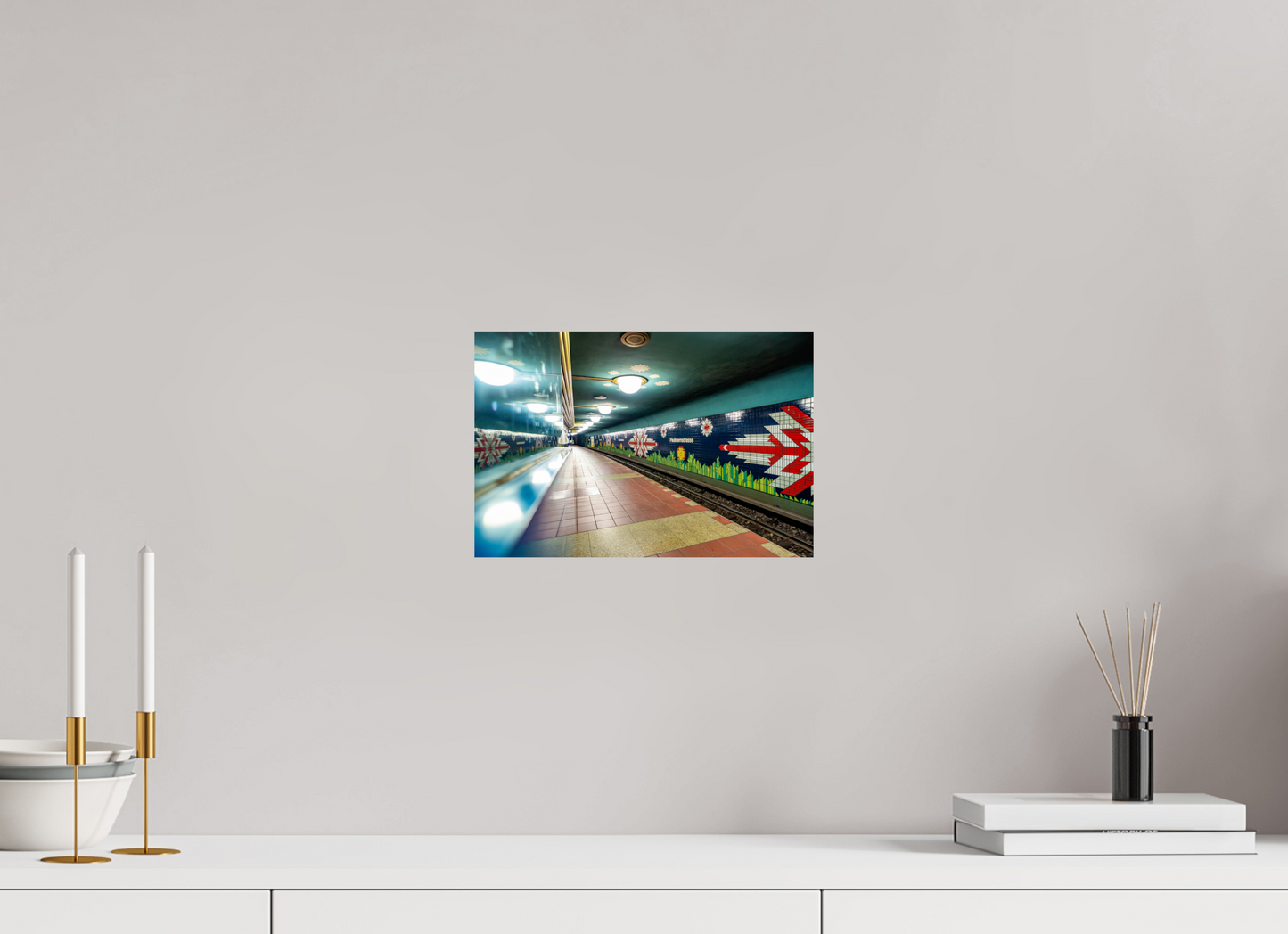 30 x 20 cm, Fine Art Print Metallic Edition Paulsternstrasse #1 Berlin