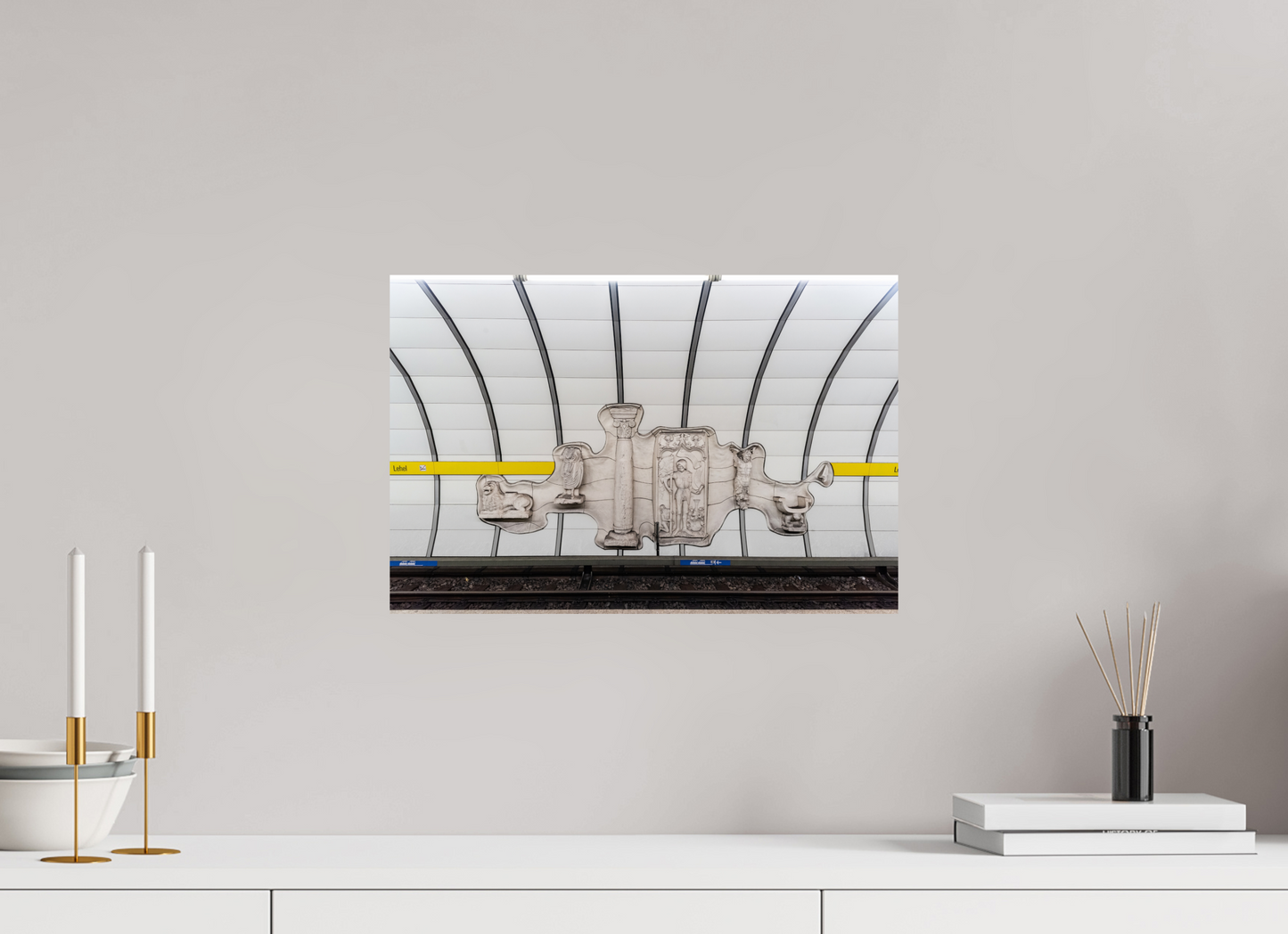 45 x 30 cm, Fine Art Print Metallic Edition Lehel #2 München