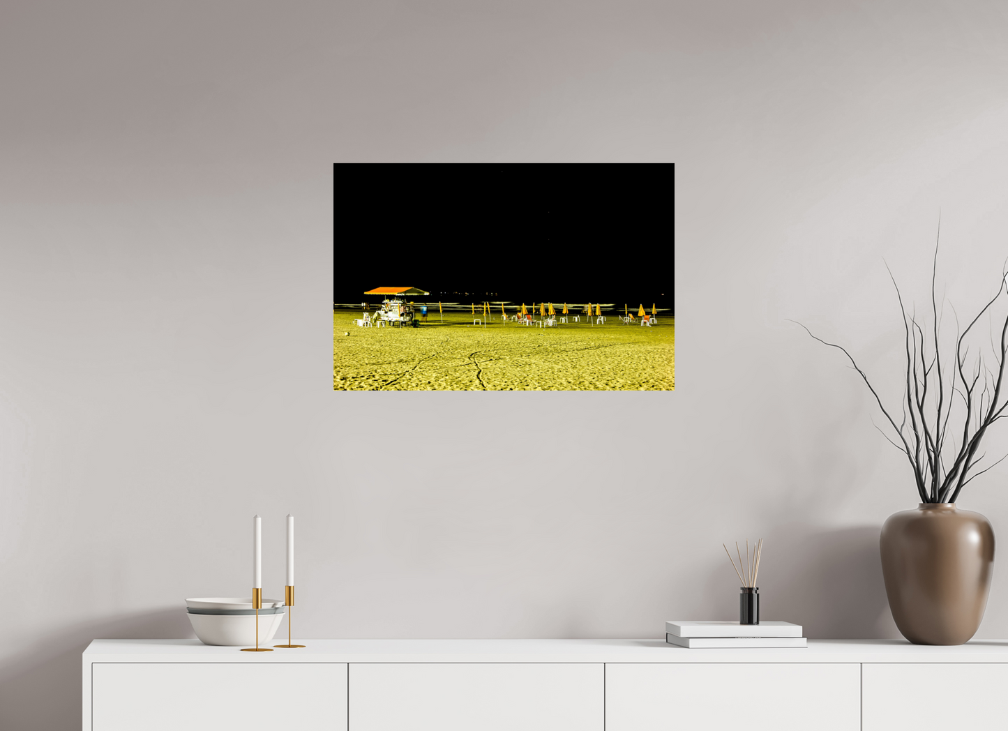 75 x 50 cm, Fine Art Print auf Alu-Dibond ohne Aufhang Boqueirão - Santos - SP