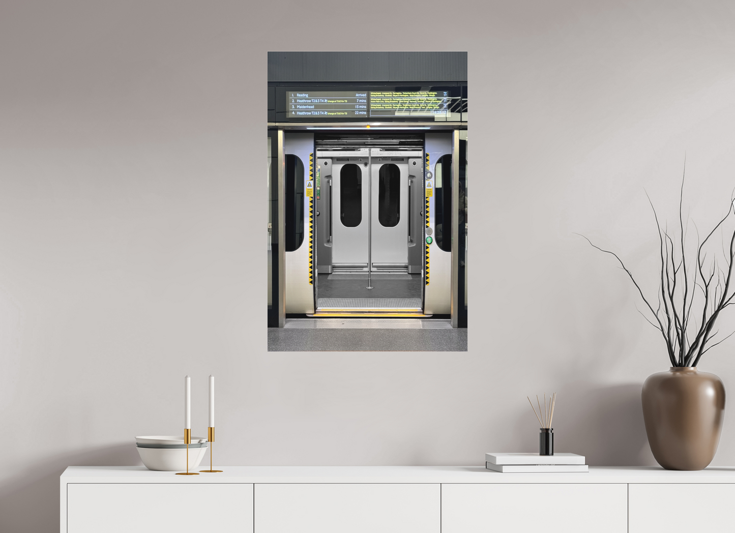 60 x 90 cm, Fine Art Acrylglas Matt London #1