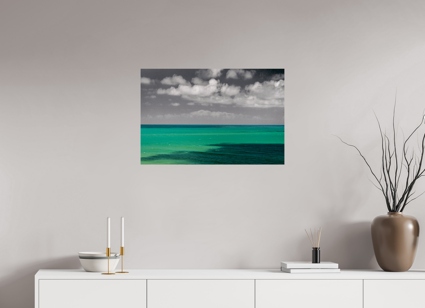 75 x 50 cm, Fine Art Print auf Alu-Dibond ohne Aufhang Pipa -Tibau do Sul - RN