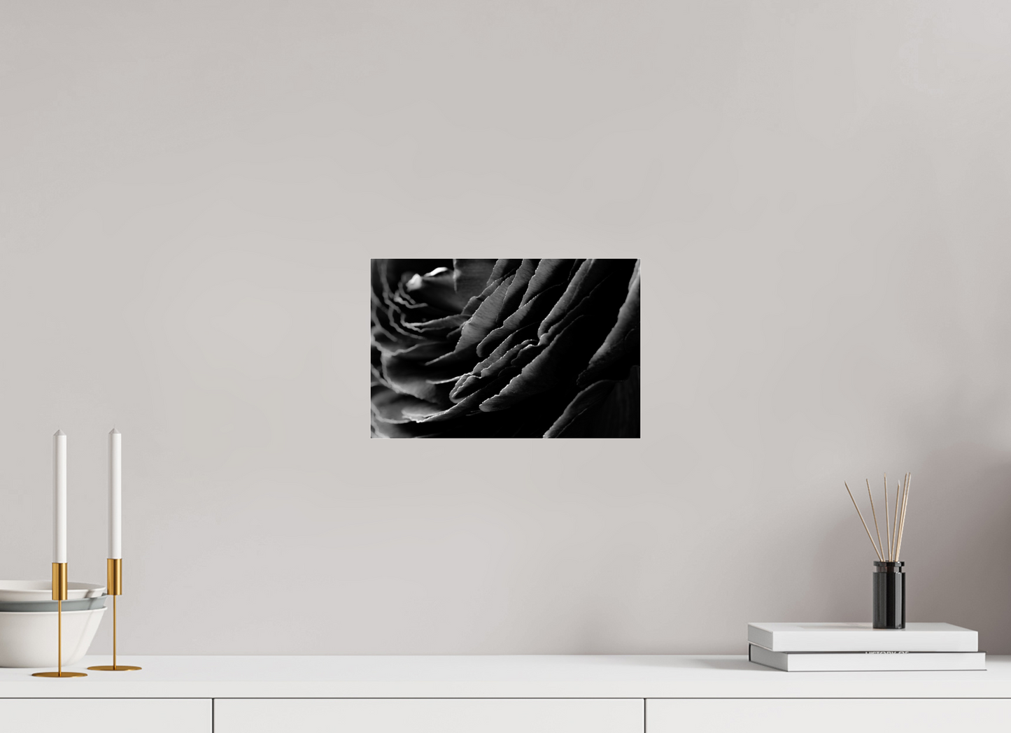 30 x 20 cm, Glänzender Foto-Abzug Acrylglas Rose_07