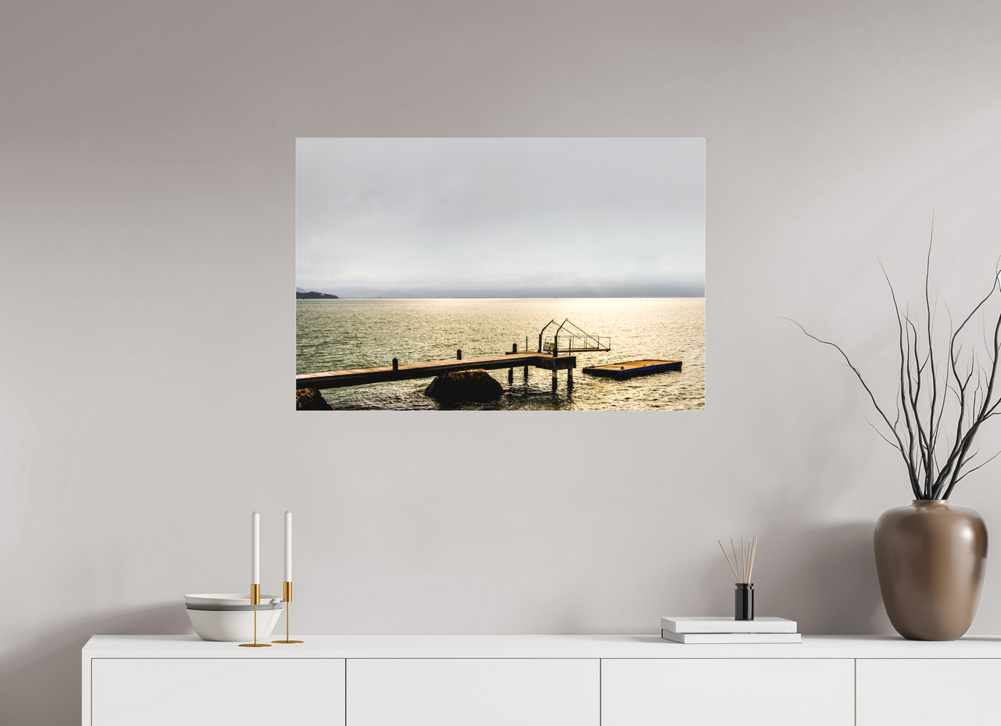 90 x 60 cm, Fine Art Acrylglas Matt 027-Praia do Pinto - Ilhabela - SP